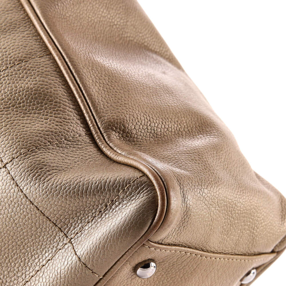 Chanel Square Stitch Tote Quilted #243237C80B - Picture 7 of 8